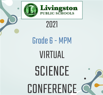  photo of virtual science conference slide